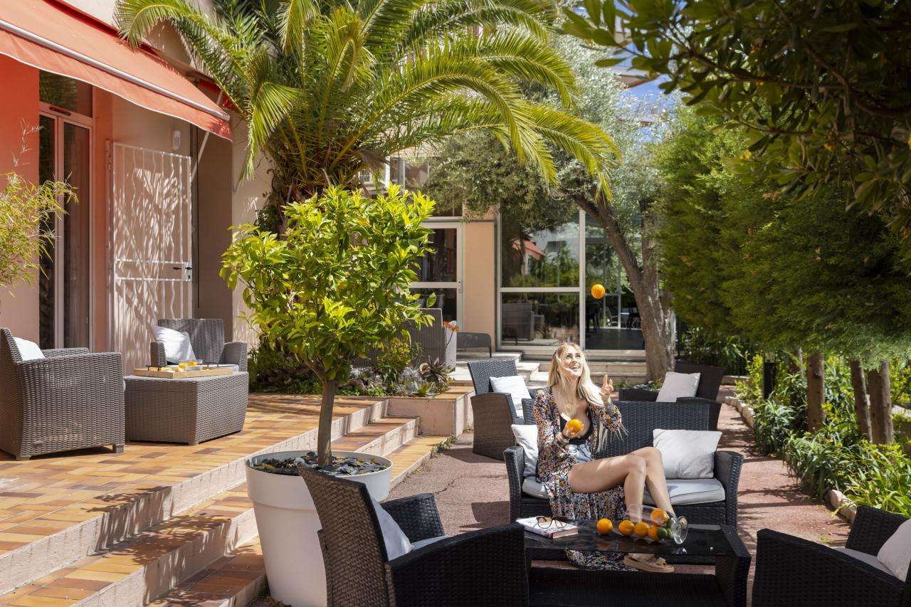 Hotel des Orangers Cannes - Garten